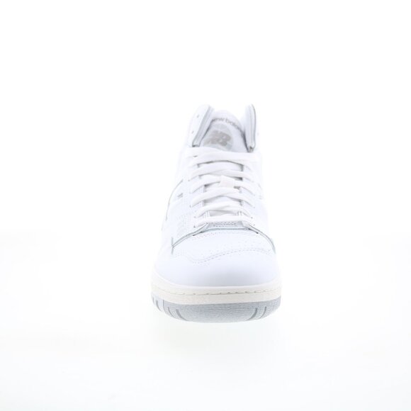 New Balance 650R BB650RWW Men's 8.5 White Leather Lifestyle Sneakers Shoes NEW - Picture 3 of 9